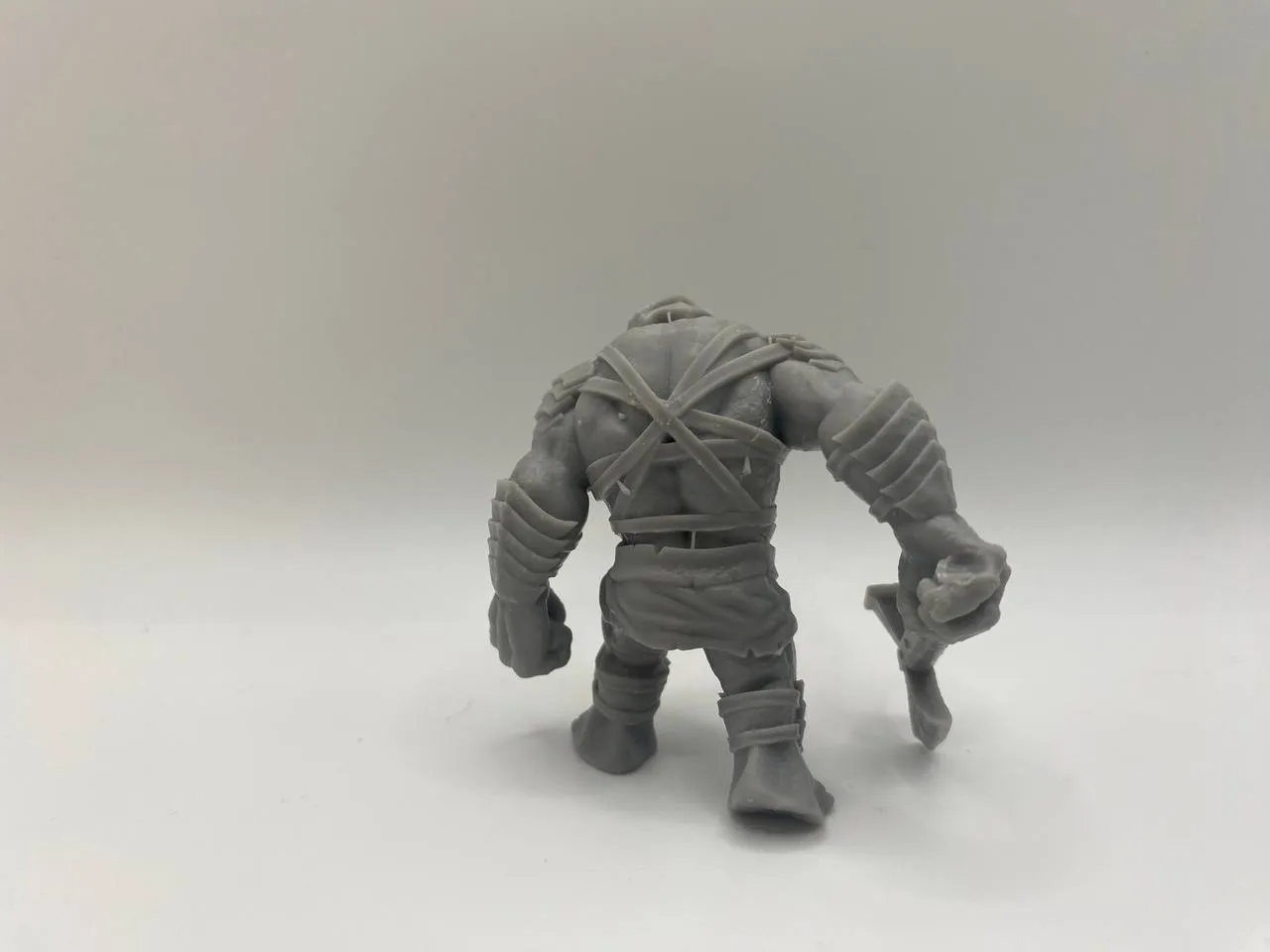 Epic Forge Hommes-bêtes Troll Guerrier figurine hache
