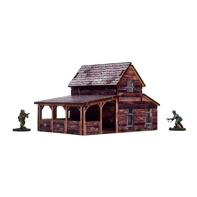 Bolt Action Ostfront Village Workshop décor prépeint 28mm