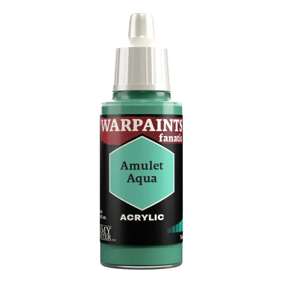 The Army Painter Warpaints Fanatic Amulet Aqua peinture acrylique verte