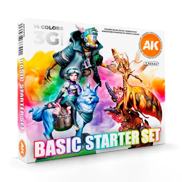 Des Tranchées aux Barricades Basic Starter Set 3Gen 14 peintures