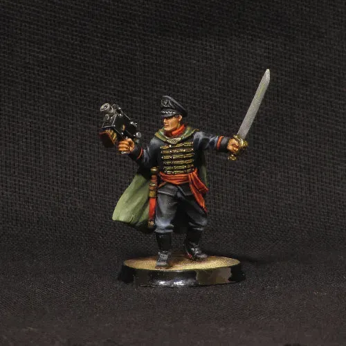 Brother Vinni Imperial Commissar figurine résine 28mm SF