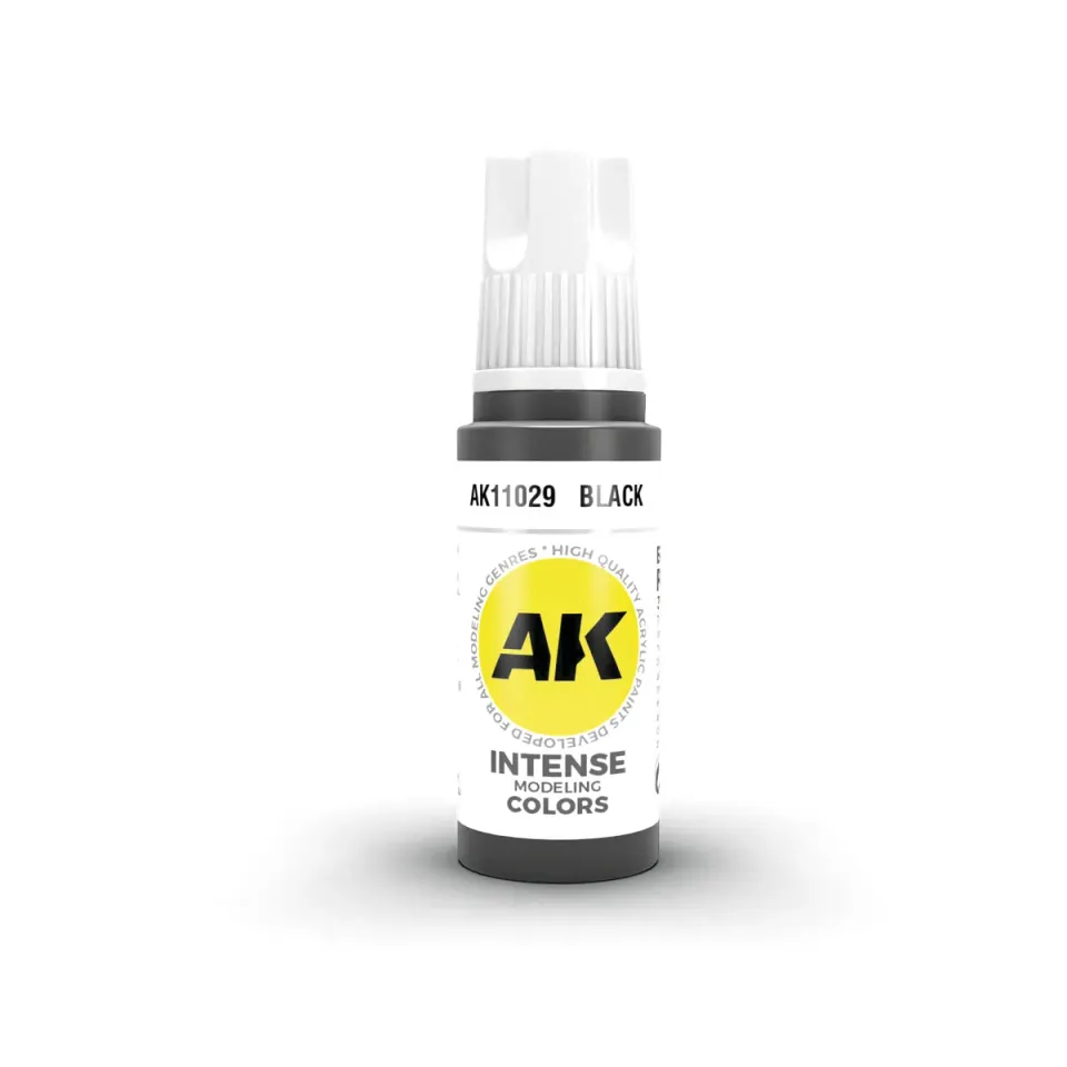 AK Interactive 3Gen Acrylic Black peinture acrylique 17 ml noire
