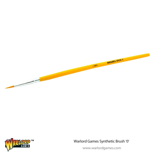 Warlord Games Synthetic Brush 0 pinceau détail