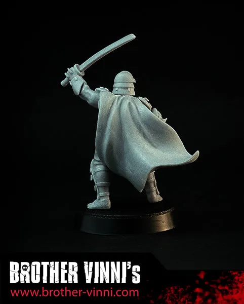 Brother Vinni Schröder the Evil Ninja figurine résine 28mm