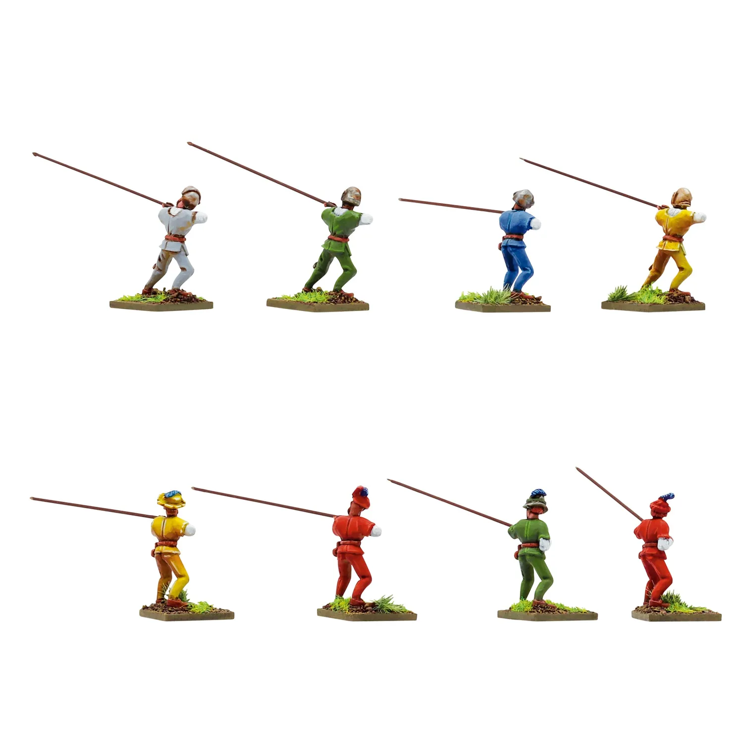 Warlord Games Pike & Shotte Swiss Pikemen At Charge métal
