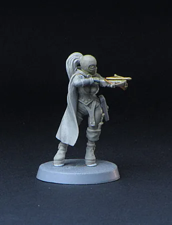 Brother Vinni Dungeon Shades figurines résine 28 mm x2 arbalétrières