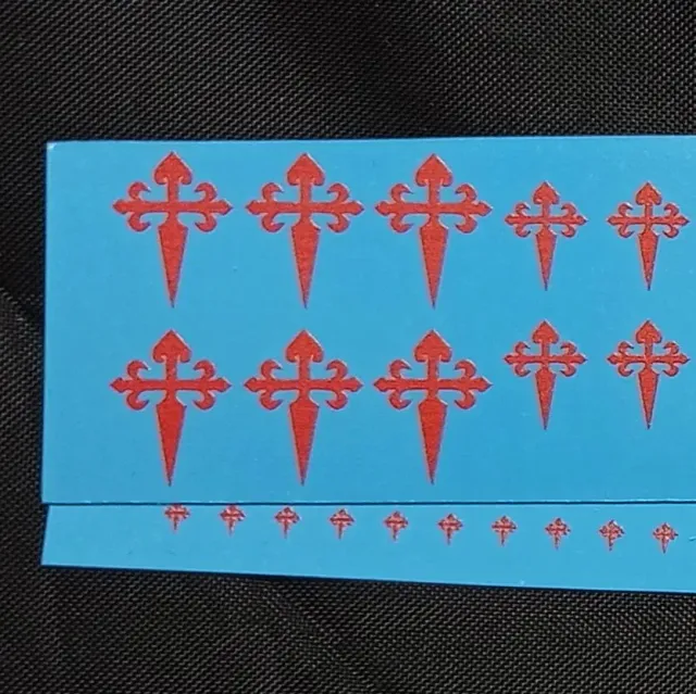 Brother Vinni Santiago Crosses decals croix rouges