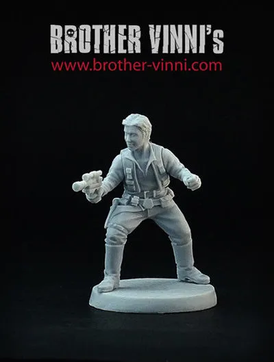 Brother Vinni Good Guy figurine résine 35mm sci-fi