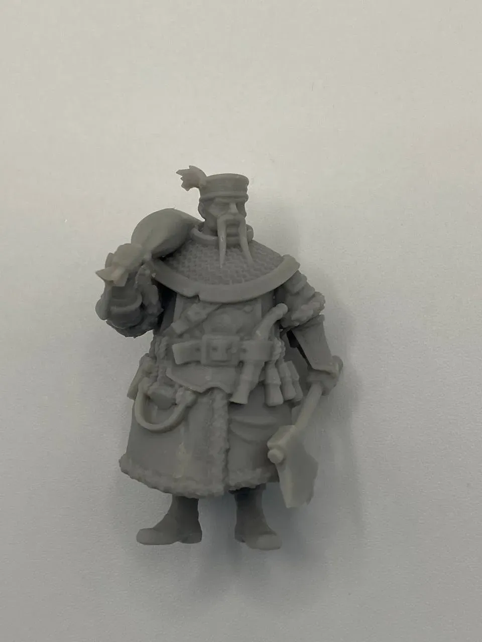 Epic Forge Commandant Terres Givrées figurine hache