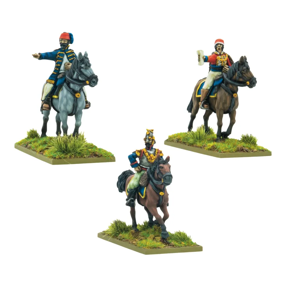 Bolt Action Black Powder Généraux Turcs figurines 28mm