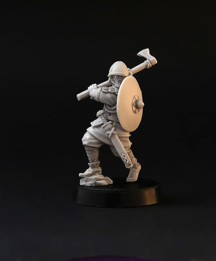 Brother Vinni Varangian Guard 2 lot 4 figurines résine 28mm haches