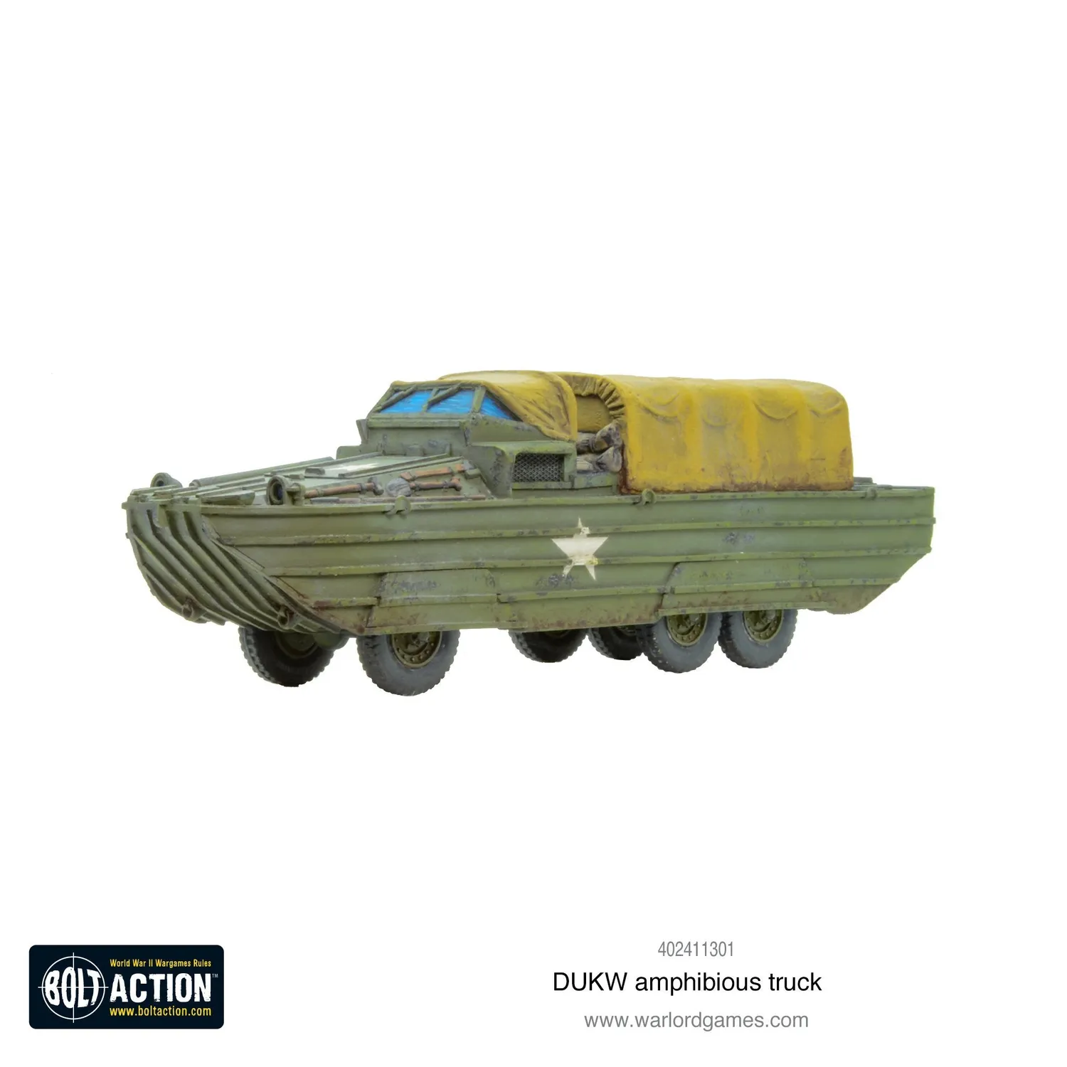 Bolt Action DUKW camion amphibie miniature US