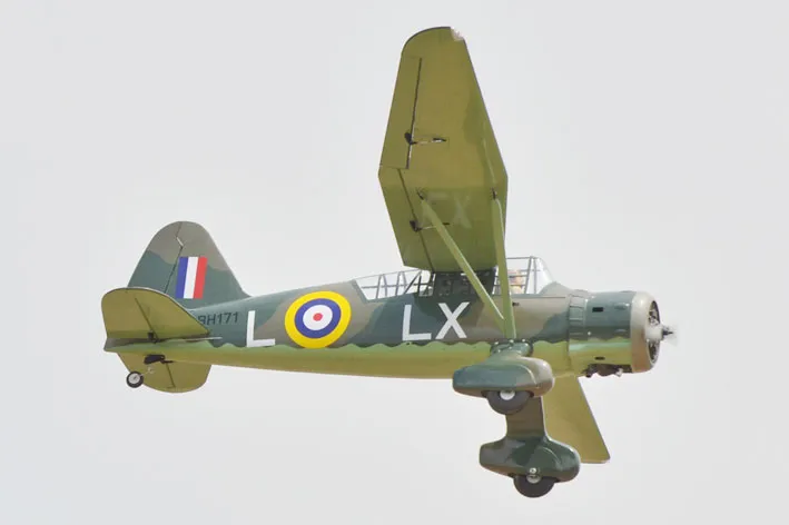 Black Horse Model BH170 Westland Lysander avion RC 2540mm ARF