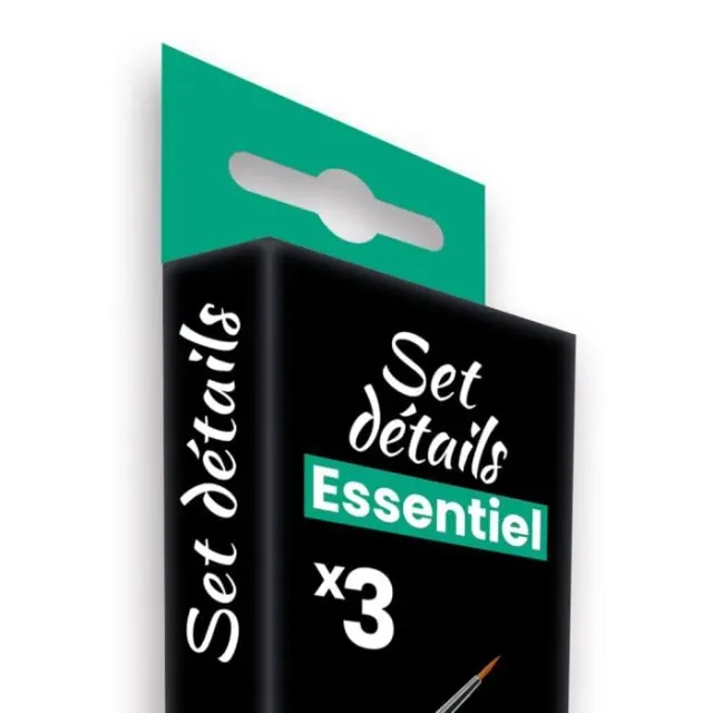 Prince August Surfaces & Details Starter Set kit peinture 4 pièces français
