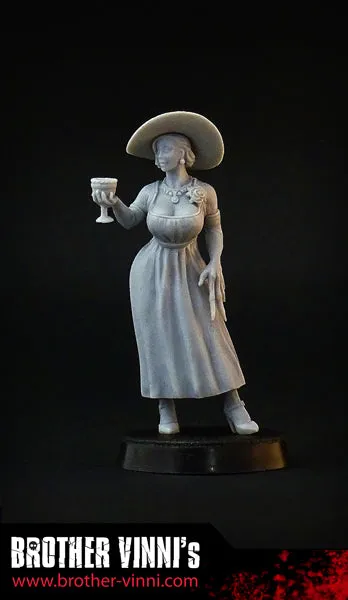 Brother Vinni Tall Vampire Lady figurine résine 42 mm