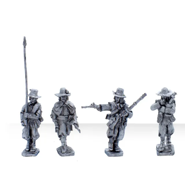 Bolt Action Black Powder Les Chouan The Owl régiment 24 figurines