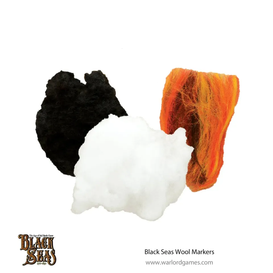 Black Seas Wool Markers marqueurs activation et feu