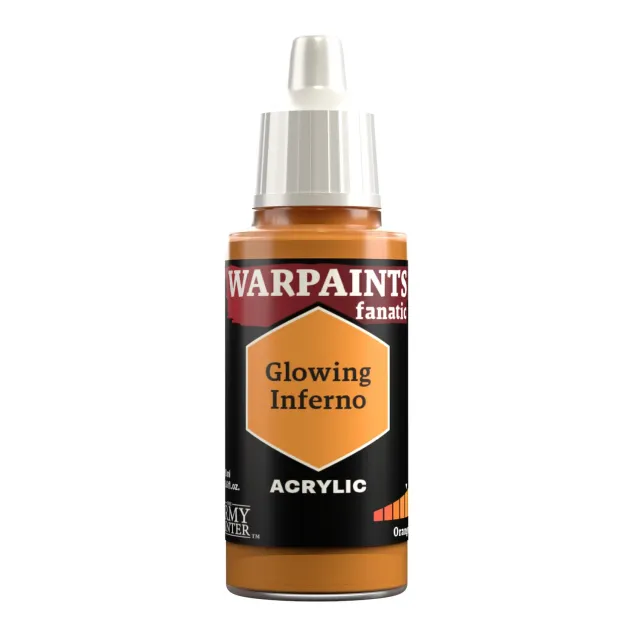 Army Painter Warpaints Fanatic Glowing Inferno peinture orange 18 ml
