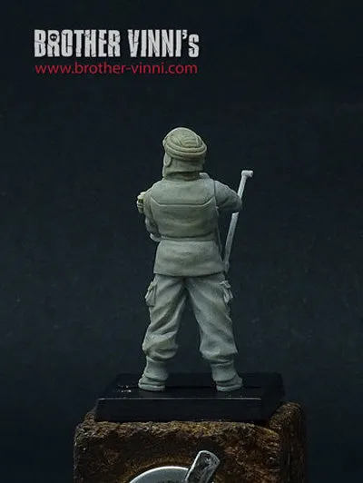 Brother Vinni Radioman figurine résine 35mm sci-fi