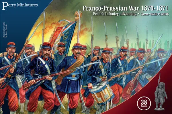 Bolt Action Perry Miniatures Franco-Prussian War French Infantry figurines plastique 38