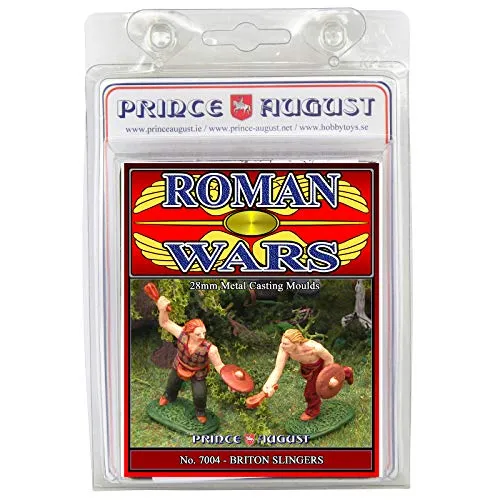 Prince August Roman Wars PA7004 Britons Slingers moule figurine métal