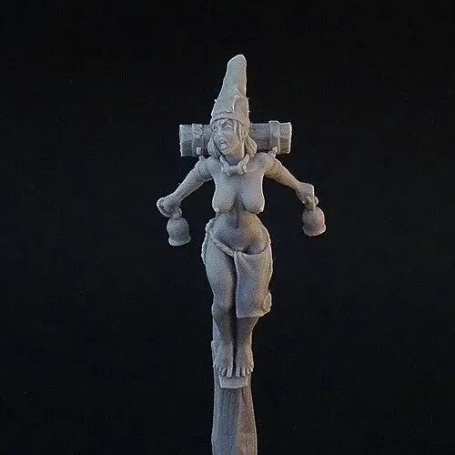 BROTHER VINNI Female Heretic 28 mm figurine résine 1 pièce