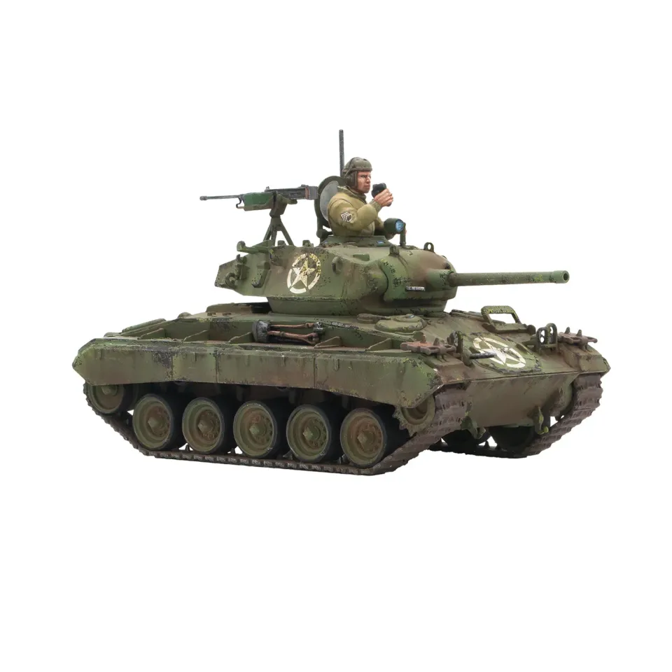 Bolt Action M24 Chaffee Light Tank char plastique