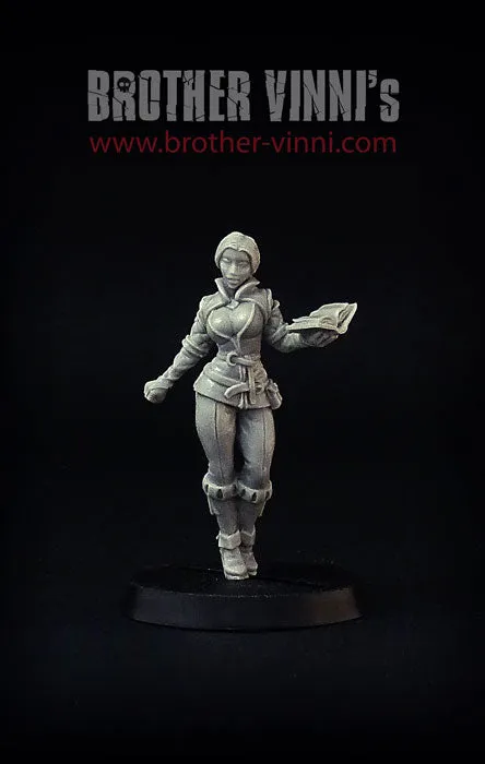 BROTHER VINNI Sorceress figurine fantasy 28 mm résine non peinte
