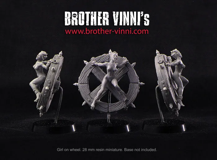 Brother Vinni Wheel ver.2 figurine 28mm résine supplice