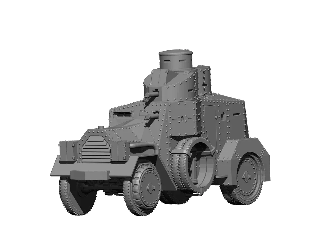 Des Tranchées aux Barricades Schupowagen Daimler DZVR 21 blindé 28mm