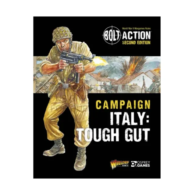Bolt Action Campaign Tough Gut livre supplément Italie