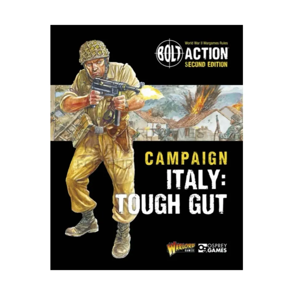 Bolt Action Campaign Tough Gut livre supplément Italie