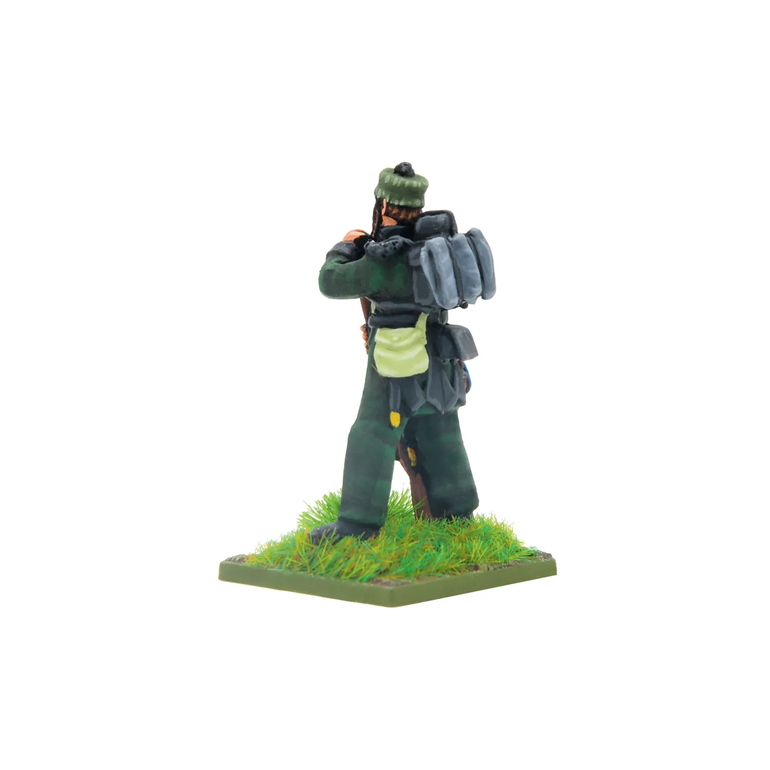 Bolt Action Black Powder Crimean War British Rifle Brigade in forage caps command figurines métal Default