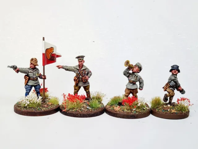 Des Tranchées aux Barricades Studio Siberia Boys scouts polonais figurines 28mm
