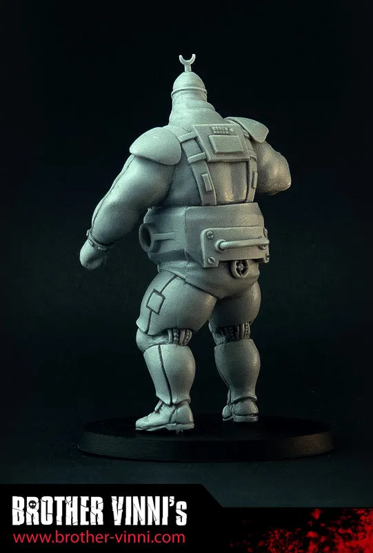 Brother Vinni Big Freak figurine résine 28mm mutant