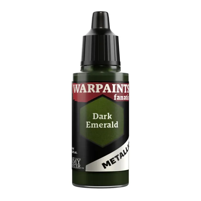 Army Painter Warpaints Fanatic Dark Emerald peinture métallique 18 ml