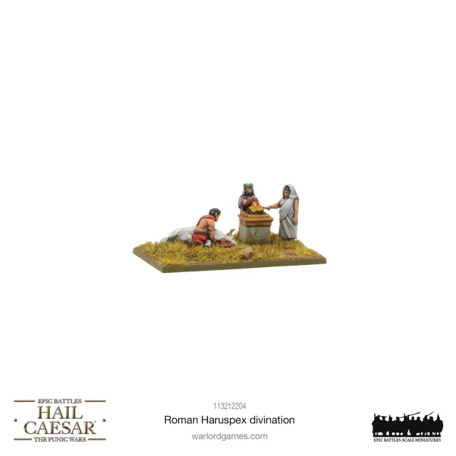 Bolt Action Hail Caesar Epic Battles: Roman Haruspex Divination vignette résine