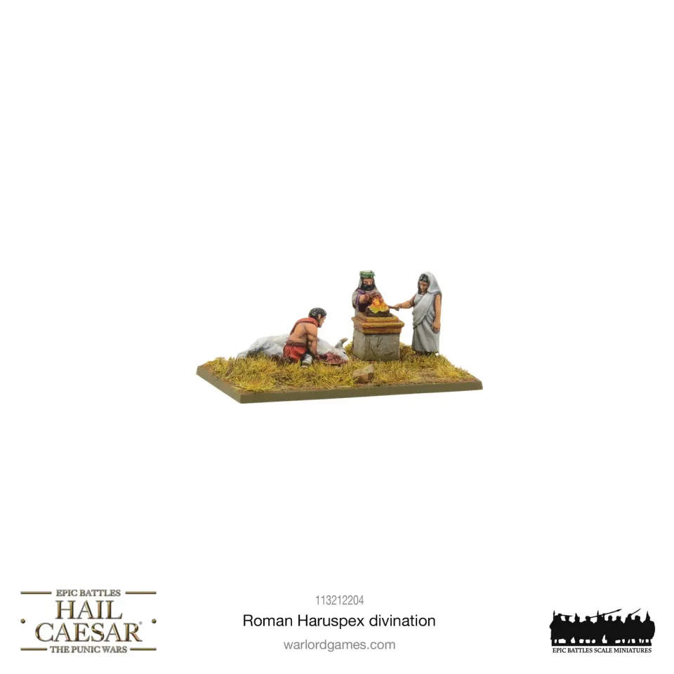 Bolt Action Hail Caesar Epic Battles: Roman Haruspex Divination vignette résine