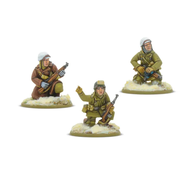 Bolt Action US Airborne (Winter) FOO Team équipe observateur résine 28 mm