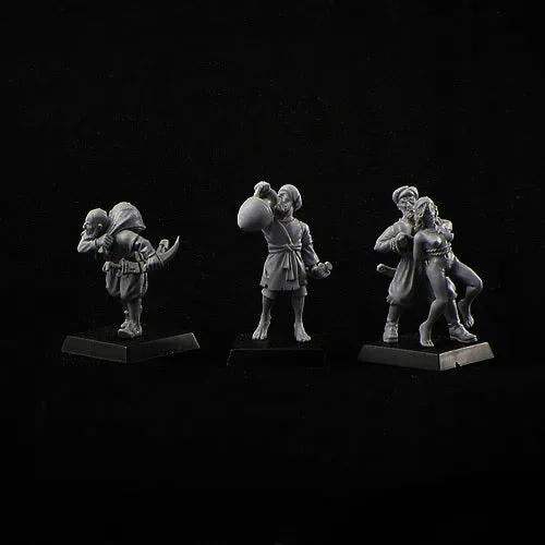 Brother Vinni Arabian Marauders figurines en résine 28mm x4 Sarrasins