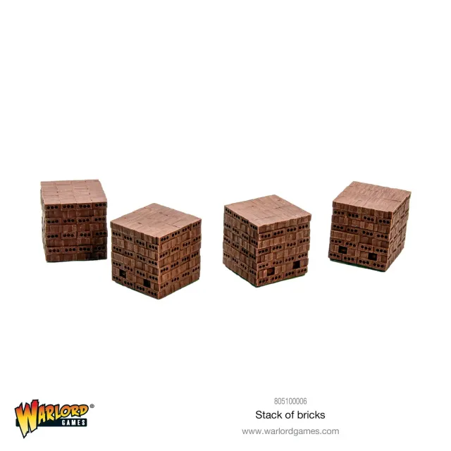 Judge Dredd Stack of Bricks décor résine x4