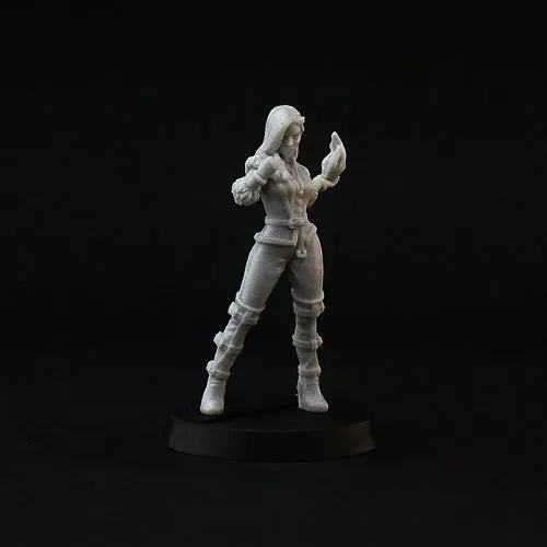 Brother Vinni Black Sorceress figurine résine 32mm