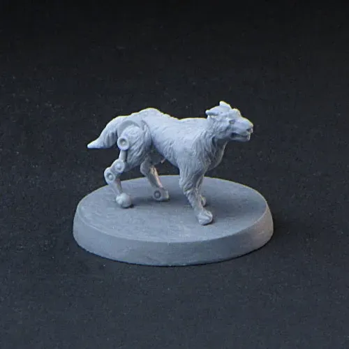 BROTHER VINNI Robot Dog miniature figurine 28 mm résine