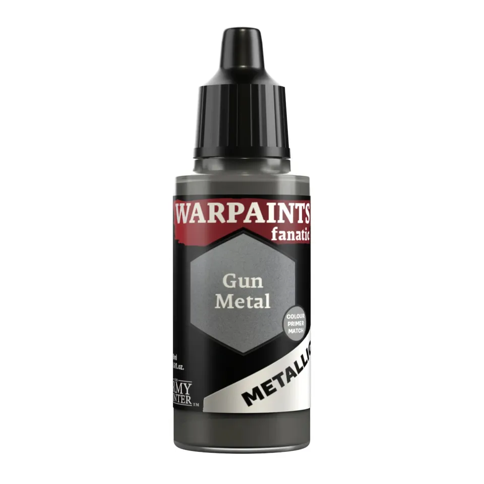 Army Painter Warpaints Fanatic Gun Metal métallique 18ml