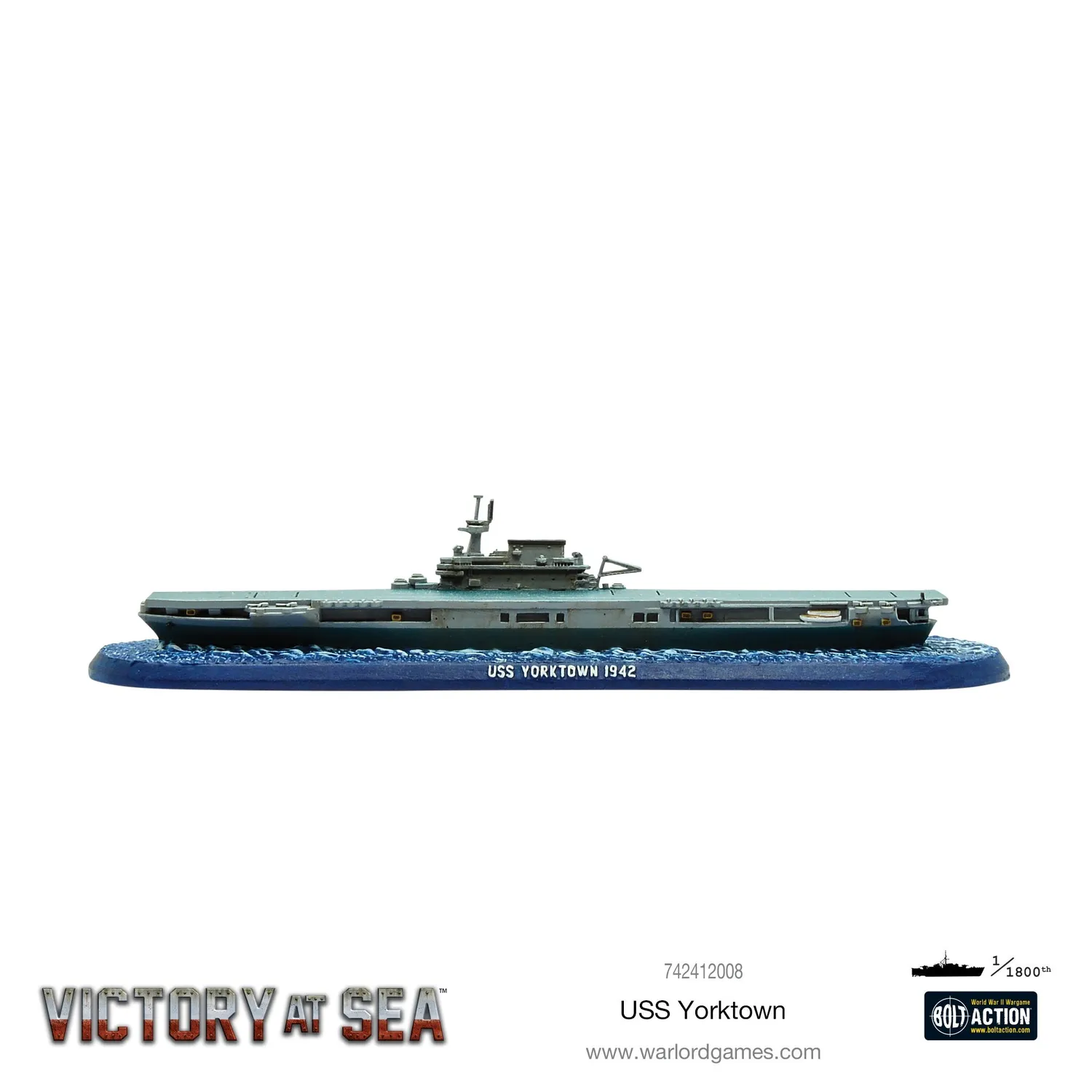 Warlord Games Victory at Sea USS Yorktown porte-avions