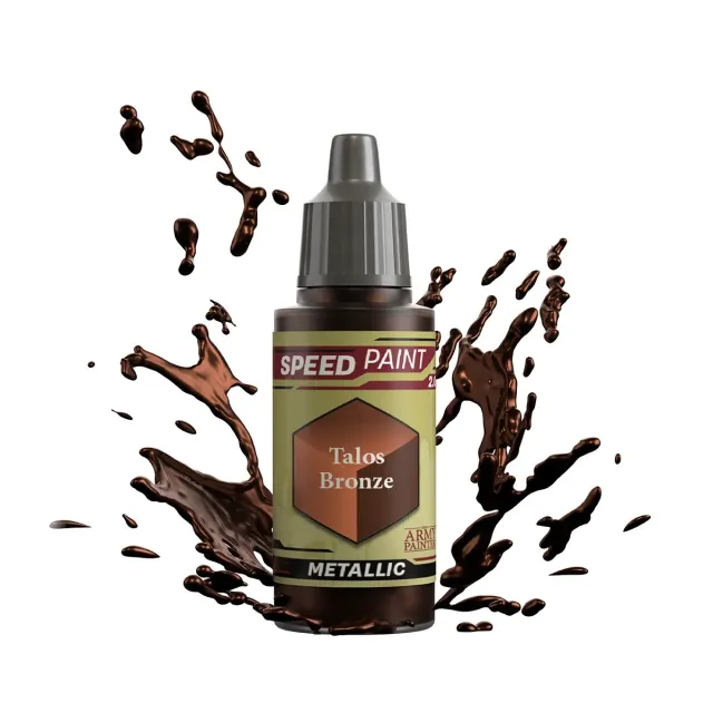 Bolt Action Speedpaint Talos Bronze peinture métallique une couche