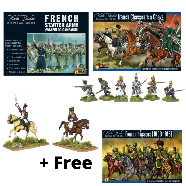 Black Powder Start Collecting French Waterloo armée de figurines