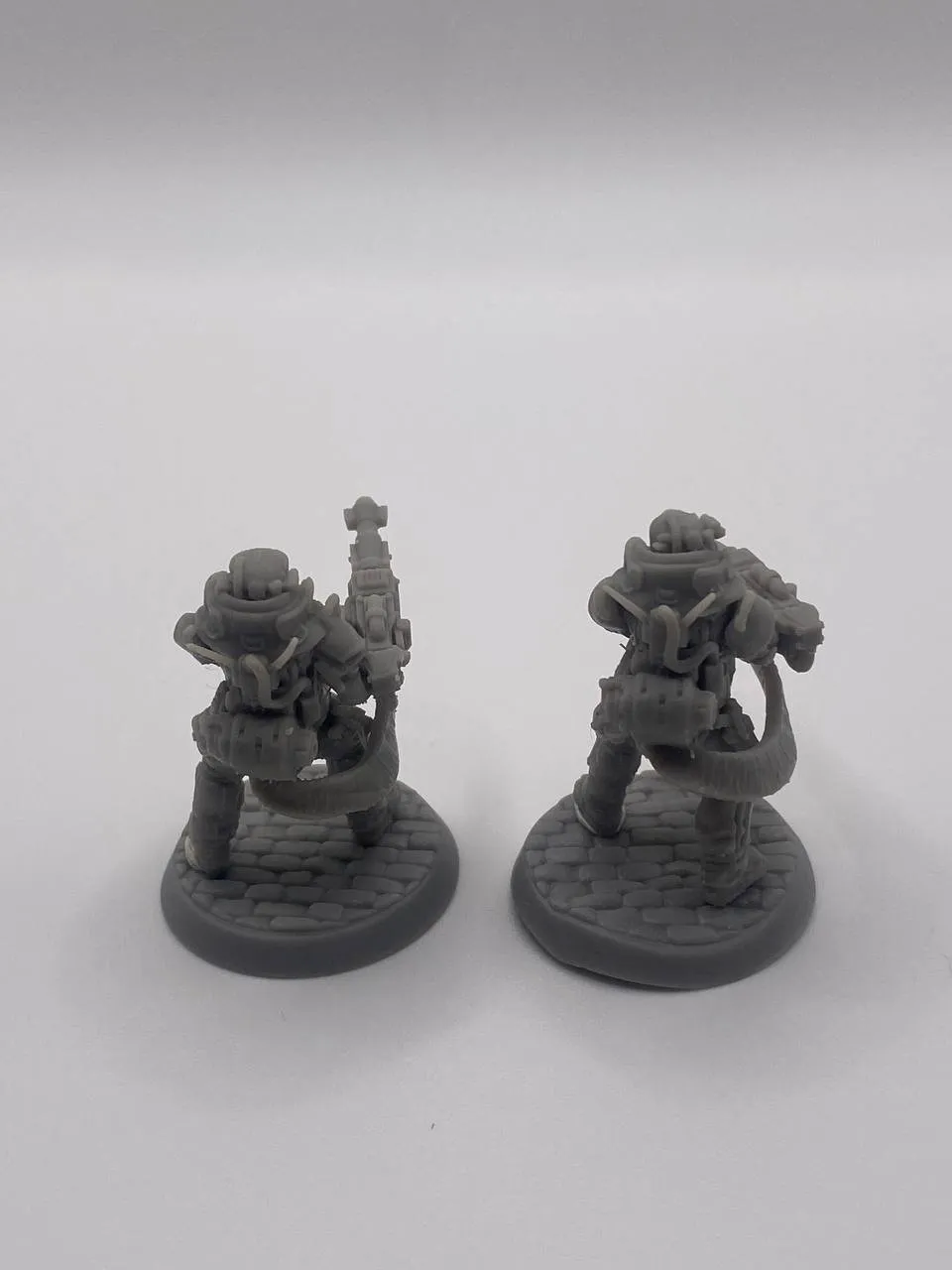 Epic Forge Artillerie Légère Sci-Fi figurine résine duo