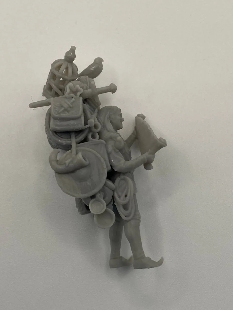Epic Forge Marchant Nomade figurine résine 10K