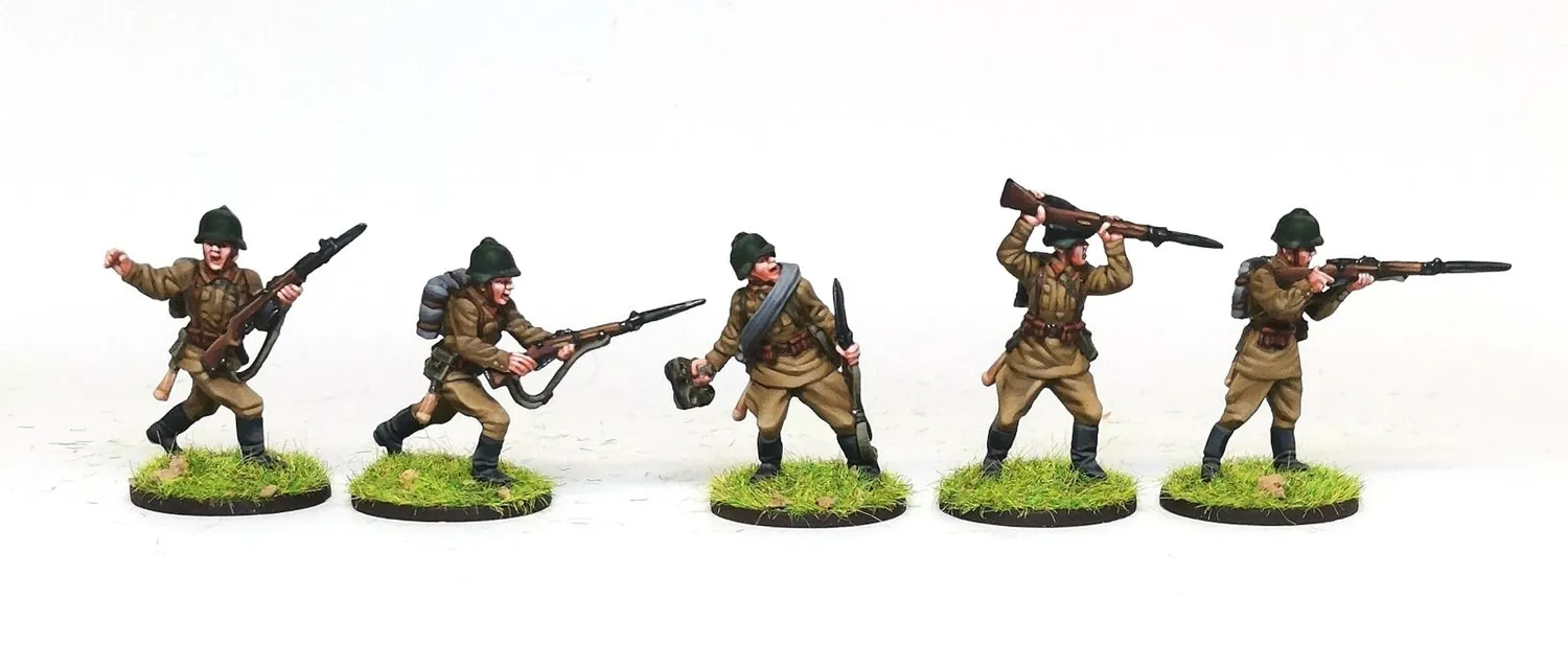 Ares Wargames Infanterie soviétique 1939-1941 figurines métal 28 mm